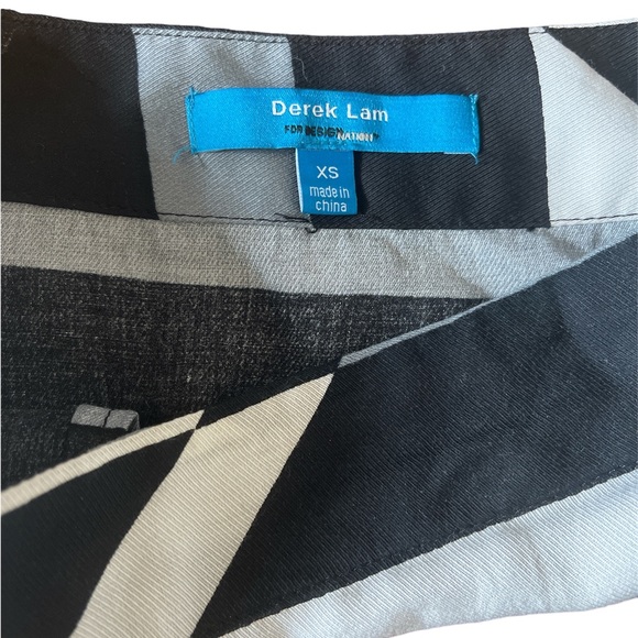 Derek Lam for Design Nation Geometric Color Block Mini Skirt - Picture 4 of 4